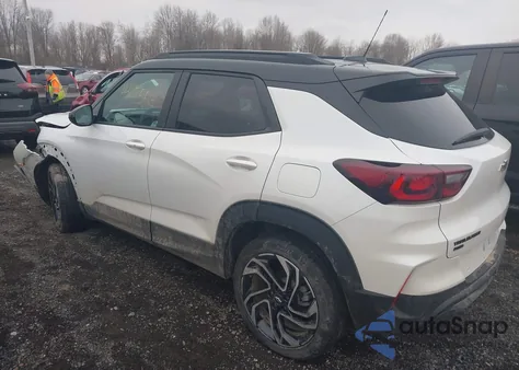 2025 Chevrolet Trailblazer Rs z USA, uszkodzony, nr VIN KL79MUSL7SB205328